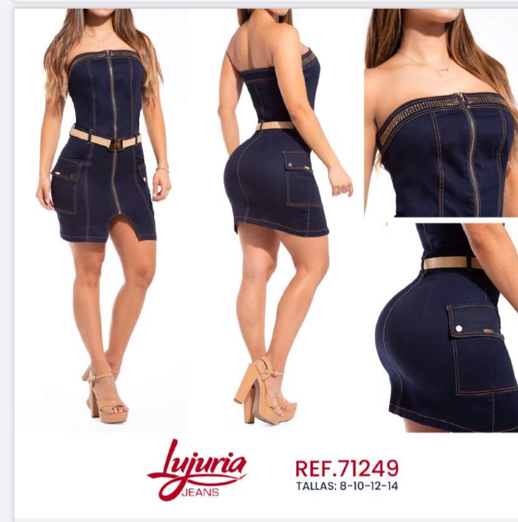 Colombian Denim Dress