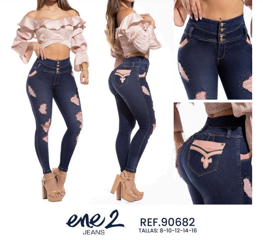 Jeans Levantacola Colombiano